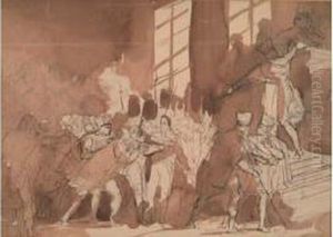 Le Coup D'etat Du 18 Brumaire by Guillaume Lethiere
