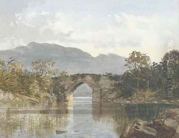 Brickeen Bridge, Killarney - view 1