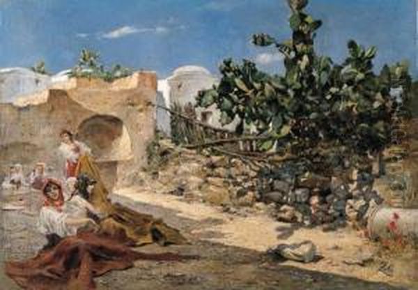 Paesaggio Assolato A Capri - view 1