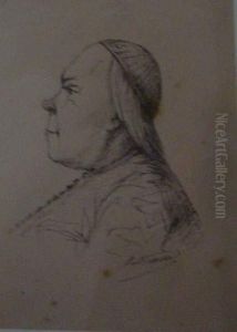Portrait D'un Ecclesiastique. by Pierre Letuaire