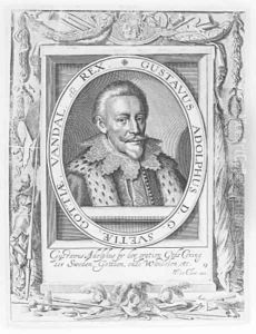 Gustavus Adolphus King of Sweden by Nicolas de Clerck