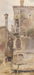 A Venetian backwater by Onorato Carlandi