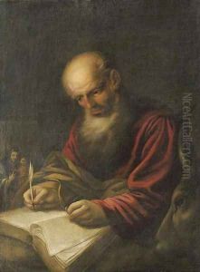 Saint Luke by School Of Cordoba