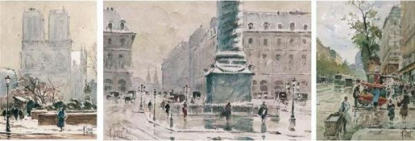 Four Parisian Views - view 1