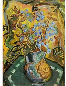 Grande Mazzo Di Fiori by Adolfo Levier