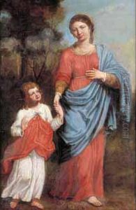 La Vierge Et L'enfant Jesus by Renaud Levieux