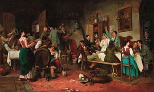 The wedding feast by Emmanuel Costa