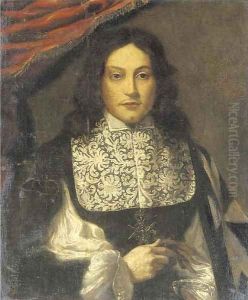 Portrait of a Knight of Malta by Giovanni Bernardo Carbone