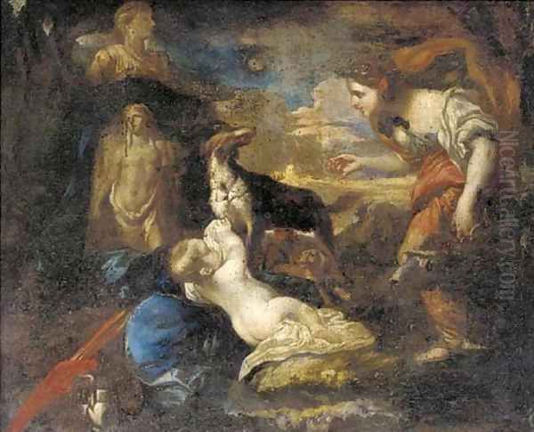 The Finding of the Infant Cyrus - view 1