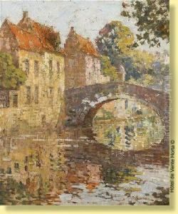 Bruges Ensoleille by Sophus Theobald Levinsen