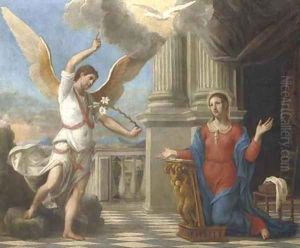 The Annunciation by Nicolas Colombel