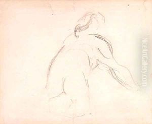 Etude d'homme by Paul Cezanne