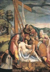 The Lamentation by Pedro de Campana
