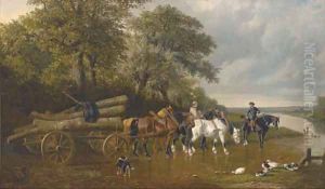 The timber wagon by S. J. Clarke