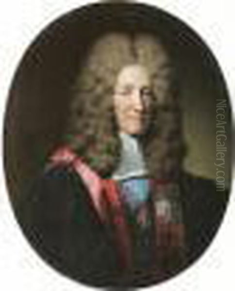 Portrait Du Chancelier De France, Louis Philypeaux, Comte De Pontchartrain (1643-1727) - view 1