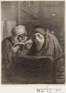 Rabbi Elisha L'aveugle by Alphonse Levy