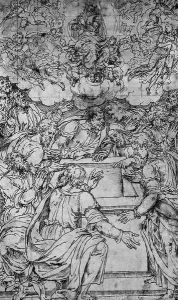 The Assumption of the Virgin by Andrea Mainardi, Il Chiaveghino