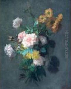 Jete De Fleurs De Jardin by Emile Levy