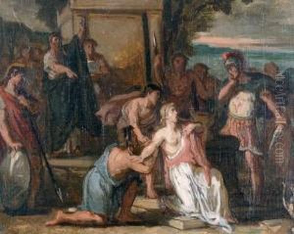 < Le Sacrifice D'iphigenie >. - view 1