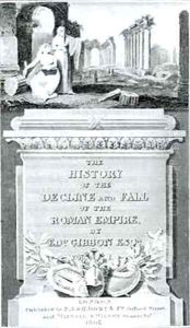 Titlepage of The History of the Decline and Fall of the Roman Empire by Henry R. Cook