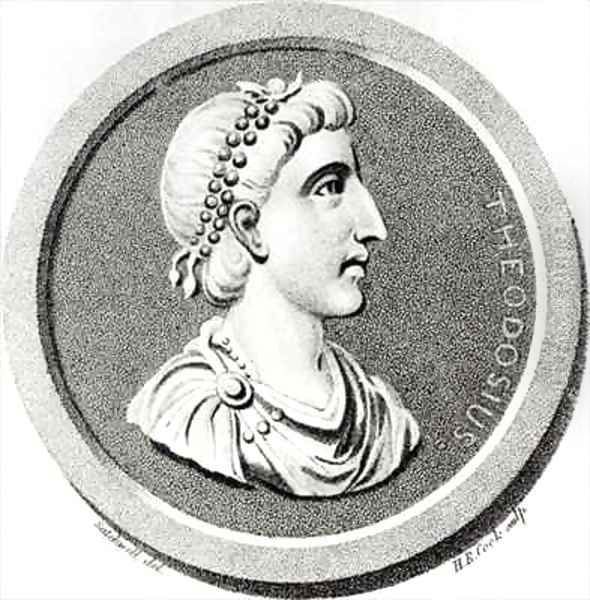 Portrait of Theodosius - view 1