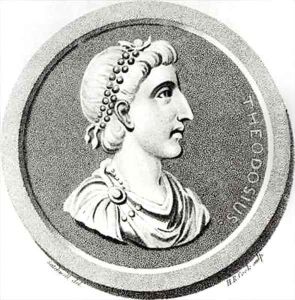 Portrait of Theodosius Portrait of Theodosius