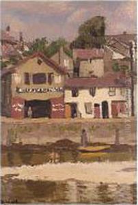 The Wharf by Edward Morland Lewis