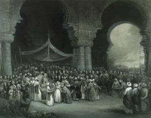 The Installation On The Musnud Of His Highness The Nabob Of Thecarnatic, 1842