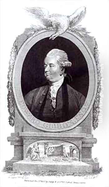 Portrait of Edward Gibbon - view 1