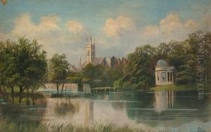 Garrick's Temple; Richmond Bridge; The Thames From Richmond Hill; The Thames.
