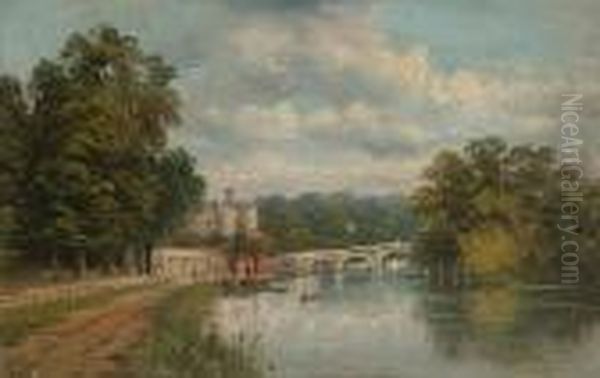 Garrick's Temple; Richmond Bridge - view 1