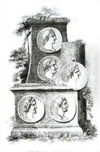 Portraits of Roman Emperors from The History of Decline and Fall of the Roman Empire by Henry R. Cook