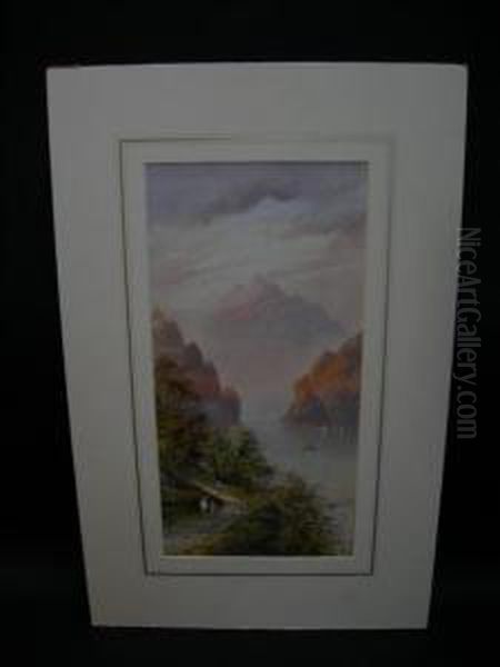 Mountainouslake Scene - view 1