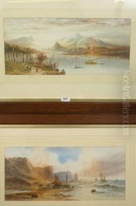 A Pair, Lago Maggiore And Near The Sea by Lennard Lewis