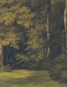 A woodland clearing by Jean-Michel Cels