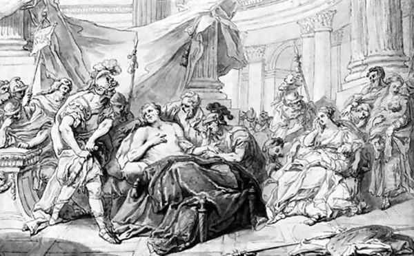 The death of Germanicus - view 1