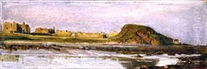 Holy Island Lindisfarne by Samuel Pepys Cockerell