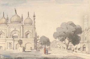 Rushman ud-Dowlah Mosque in which Nadir Shah sat during the massacre