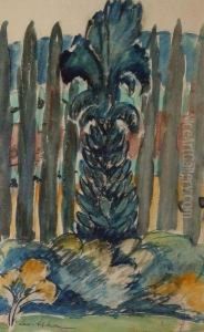 Les Grands Arbres by Sonia Lewitska
