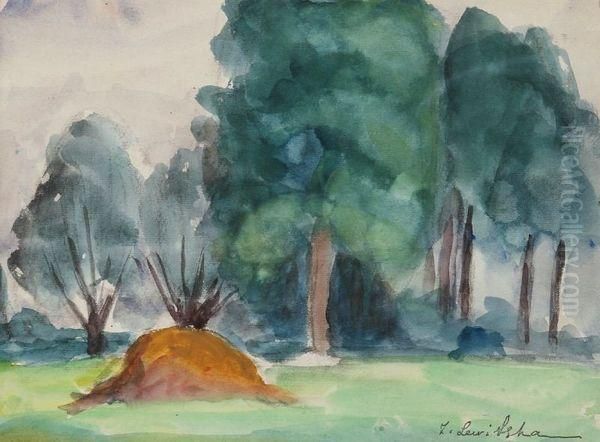 Paysage Aux Arbres - view 1