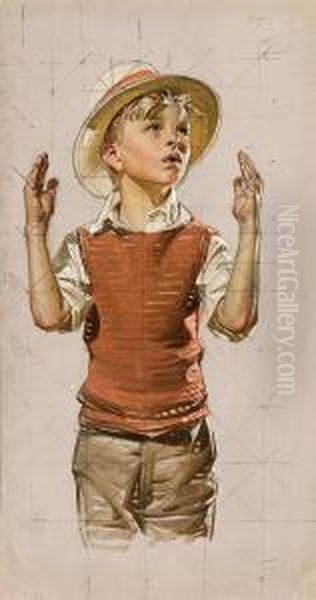 Young Boy In A Hat - view 1