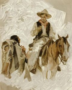Two O'clock by Joseph Christian Leyendecker