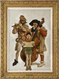 The Carolers, Collier's Cover