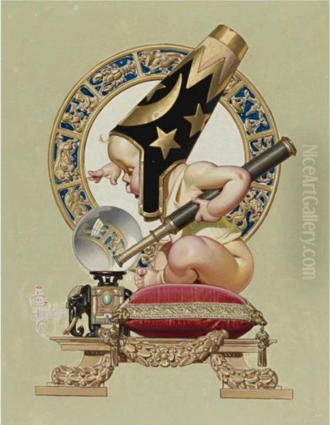 New Year's Baby by Joseph Christian Leyendecker