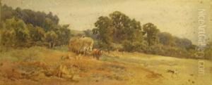 In The Harvest Field by Alfred Leymann