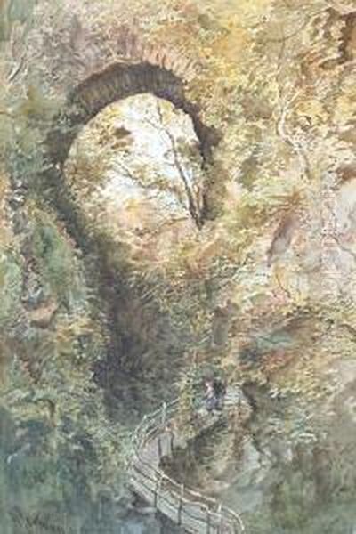 Lydford Gorge - view 1
