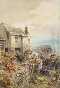 R Of Scenes Of Clovelly, North Devon