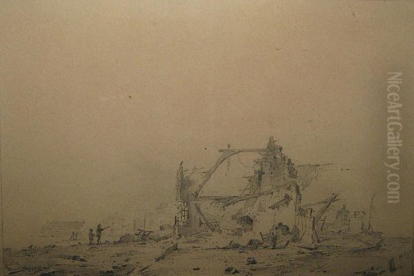 Ruine Met Personages. - view 1