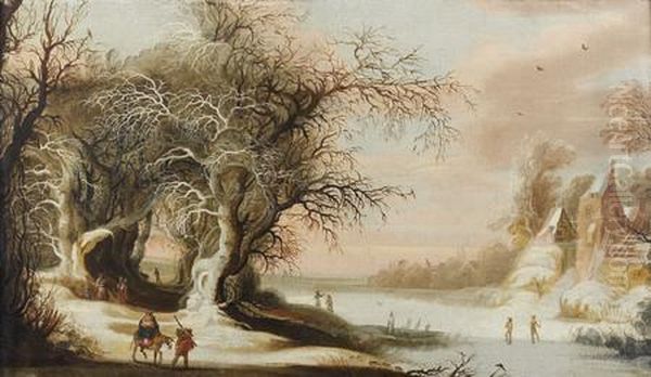 Paysage De Neige, Anime De Personnages - view 1