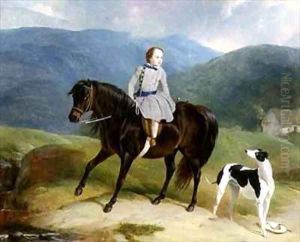 Master Edward Coutts Marjoriebanks on his Pony